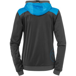 Kempa Emotion 2.0 Kapuzenjacke Damen anthrazit/kempablau XS