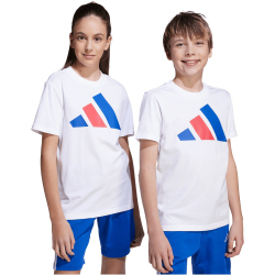 adidas Essentials T-Shirt Kinder JY0298 - white/team...