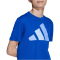 adidas Essentials T-Shirt Kinder JV9866 - team royal blue/blue fusion/glow blue 140