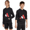 adidas Essentials Hoodie Kinder JY0301 - black/pure ruby/white 140