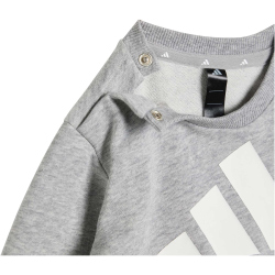 adidas Essentials Baby-Jogginganzug JM0889 - medium grey heather/white 98