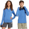 adidas All Sports Favorite 1/4-Zip Sweatshirt Kinder JM8486 - team royal blue/blue fusion/reflective silver 128