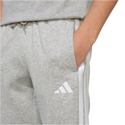 adidas Essentials Trainingshose Kinder JY4995 - medium grey heather/white 128