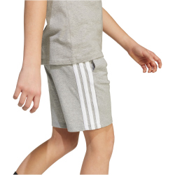 adidas Essentials Sweatshorts Kinder JY5016 - medium grey heather/white 128