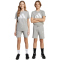 adidas Essentials Sweatshorts Kinder JY5016 - medium grey heather/white 128