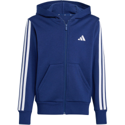adidas Essentials Sweatjacke Kinder JY4980 - dark blue/white 128