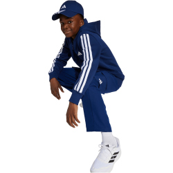 adidas Essentials Sweatjacke Kinder JY4980 - dark blue/white 128