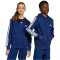 adidas Essentials Sweatjacke Kinder JY4980 - dark blue/white 164
