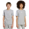 adidas Essentials T-Shirt Kinder JY4968 - medium grey heather/white 128