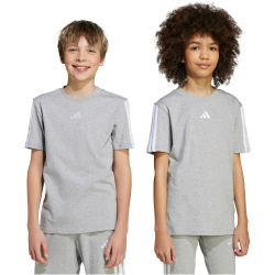 adidas Essentials T-Shirt Kinder JY4968 - medium grey heather/white 152