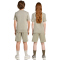 adidas Essentials Climacool Sweatshorts Kinder JY5012 - silver pebble/white 128