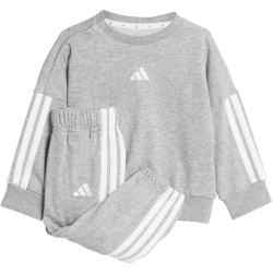 adidas Essentials Baby-Jogginganzug JV9852 - medium grey heather/white 80