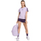 adidas Essentials T-Shirt Mädchen JY4975 - powder plum/aurora plum 140