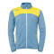 Kempa Emotion 2.0 Poly Trainingsjacke dove blau/limonengelb 140