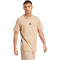 adidas Essentials Small Logo Single Jersey T-Shirt Herren JX5657 - warm sandstone/black XL