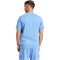 adidas Essentials Linear Single Jersey T-Shirt Herren JX5708 - blue fusion/white L