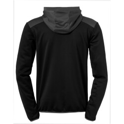 Kempa Emotion 2.0 1/4-Zip Hoodie schwarz/anthrazit 4XL