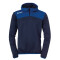 Kempa Emotion 2.0 1/4-Zip Hoodie marine/royal 4XL