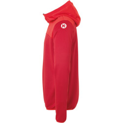 Kempa Emotion 2.0 1/4-Zip Hoodie chilirot/rot 4XL