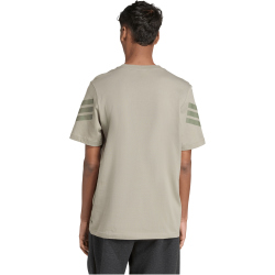 adidas Future Icons 3-Streifen T-Shirt Herren JW7073 - silver pebble XL