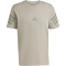 adidas Future Icons 3-Streifen T-Shirt Herren JW7073 - silver pebble XL