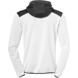 Kempa Emotion 2.0 1/4-Zip Hoodie weiß/anthrazit S
