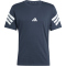 adidas Future Icons 3-Streifen T-Shirt Herren JW4786 - aurora ink M