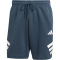 adidas Future Icons 3-Streifen Sweatshorts Herren JW7101 - aurora ink S