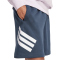 adidas Future Icons 3-Streifen Sweatshorts Herren JW7101 - aurora ink S