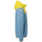 Kempa Emotion 2.0 1/4-Zip Hoodie dove blau/limonengelb S