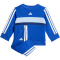 adidas Seasonal Essentials Tiberio 3-Streifen Baby-Jogginganzug JW4982 - team royal blue/glow blue/dark blue/white 62