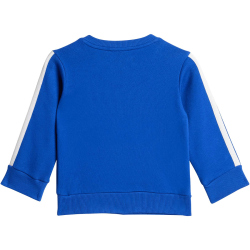 adidas Seasonal Essentials Tiberio 3-Streifen Baby-Jogginganzug JW4982 - team royal blue/glow blue/dark blue/white 68
