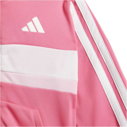 adidas Seasonal Essentials Tiberio 3-Streifen Tricot Baby-Trainingsanzug JW4981 - pink fusion/clear pink/white 74