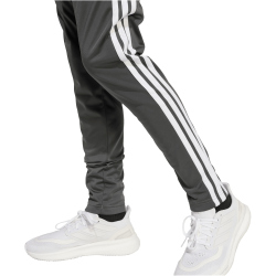 adidas Seasonal Essentials Tiberio 3-Streifen Tricot Trainingsanzug Kinder JX0195 - silver pebble/grey six/metal grey/white 128