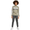 adidas Seasonal Essentials Tiberio 3-Streifen Tricot Trainingsanzug Kinder JX0195 - silver pebble/grey six/metal grey/white 128