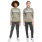 adidas Seasonal Essentials Tiberio 3-Streifen Tricot Trainingsanzug Kinder JX0195 - silver pebble/grey six/metal grey/white 164