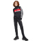 adidas Seasonal Essentials Tiberio 3-Streifen Tricot Trainingsanzug Kinder JC7519 - black/white/pure ruby 128