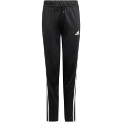 adidas Seasonal Essentials Tiberio 3-Streifen Tricot Trainingsanzug Kinder JC7519 - black/white/pure ruby 164
