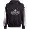adidas House of Tiro Hoodie Kinder JW5083 - black/white 140