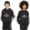 adidas House of Tiro Hoodie Kinder JW5083 - black/white 140
