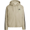 adidas Essentials Climawarm 3-Streifen Winterjacke mit Kapuze JM4041 - silver pebble S