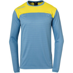 Kempa Emotion 2.0 Langarmshirt dove blau/limonengelb M