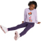 adidas x Disney Minnie Mouse Jogginganzug Mädchen KB7314 - powder plum/pink fusion 128