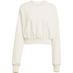 adidas Soft Lux Loose Sweatshirt Damen JV9893 - off white XS