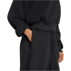 adidas Soft Lux Loose Sweatshirt Damen JM3836 - black XS