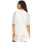adidas Soft Lux Mesh T-Shirt Damen JV9872 - off white XXS