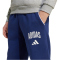 adidas Seasonals Essentials Collegiate Typography Jogginghose Kinder JW2387 - dark blue/white 164