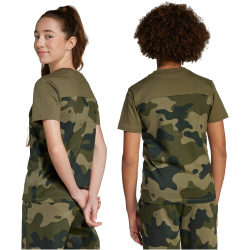 adidas Seasonal Essentials Camo Cotton T-Shirt Kinder...
