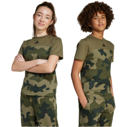 adidas Seasonal Essentials Camo Cotton T-Shirt Kinder...