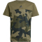 adidas Seasonal Essentials Camo Cotton T-Shirt Kinder JW2450 - olive strata/black 152